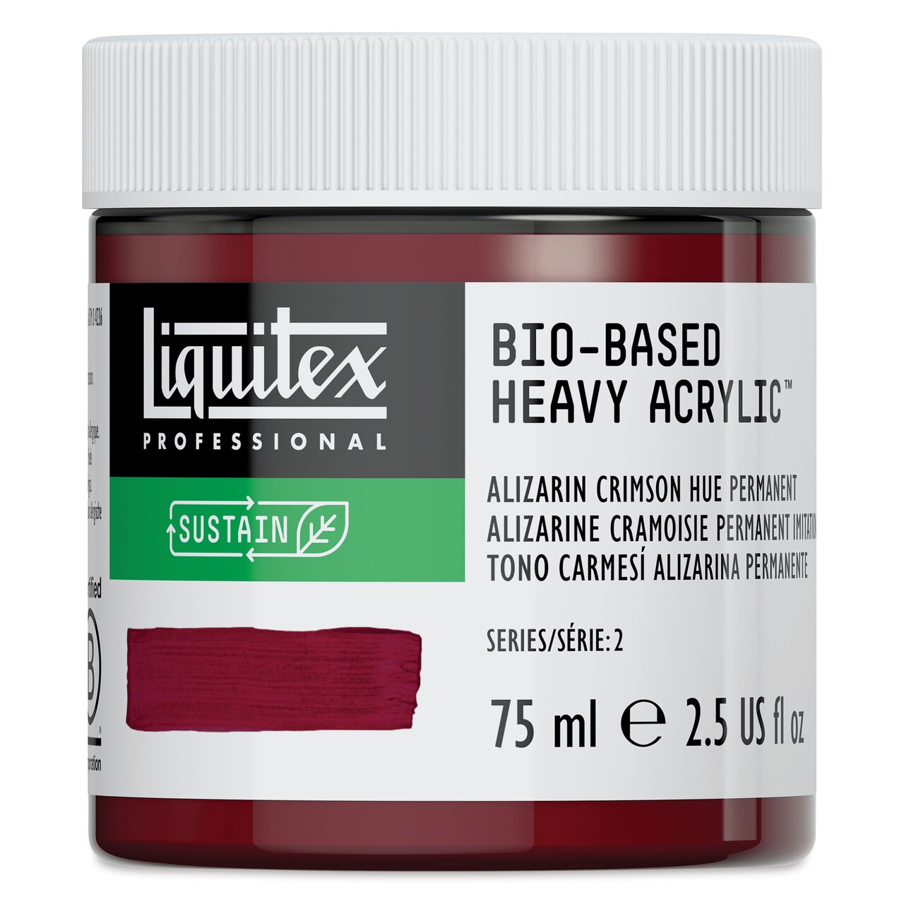 Liquitex Bio-Based Heavy Acrylic Paint - Alizarin Crimson Hue Permanent, 75 ml